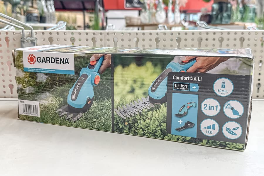 Akku Gras- und Strauchschere Gardena ComfortCut Li